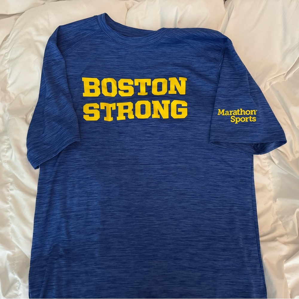 Charles River Apparel Short Sleeve Tee - BOSTON STRONG by Marathon Sports